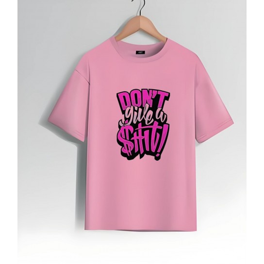 Don’t Give A $hit!” Graphic T-Shirt