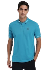 Classic Light Blue Polo T-Shirt