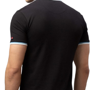 Contrast Sleeve Polo T-Shirt