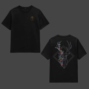 Floral Stag Oversized T-shirt