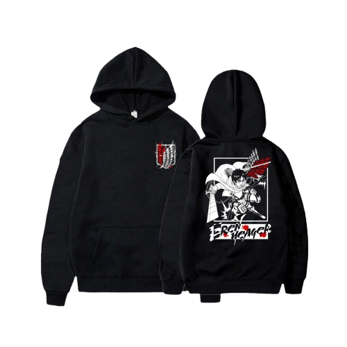 Attack on Titan ‘Eren Yeager’ Graphic Hoodie